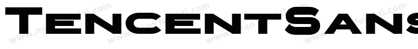 TencentSans W7ttf字体转换